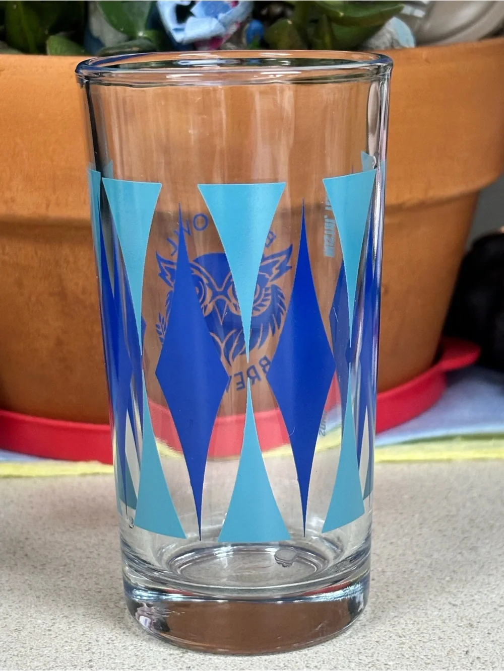 Blue Owl Brewing Drinking Glass